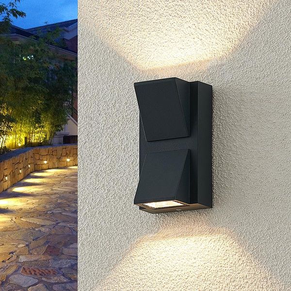 

outdoor wall lamps modern led aluminum ip65 waterproof mounted lightings 5w 10w garden porch sconce light 110v 220v luminaire
