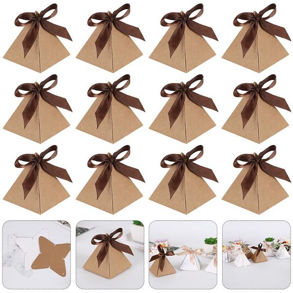 

gift wrap 20pcs wedding party paper boxes ribbon candy cookies storage