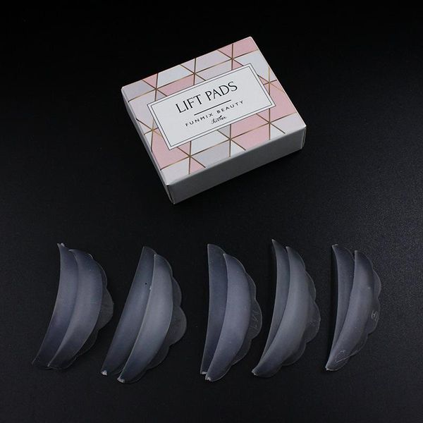 

eyelash curler 10pcs silicone eyelashes lift pads extension lifting shield patch s/m/l recycling lashes perm pad applicator tool