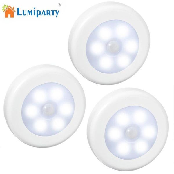 

night light infrared pir motion sensor wireless detector wall lamp cabinet stair closet toilet wc
