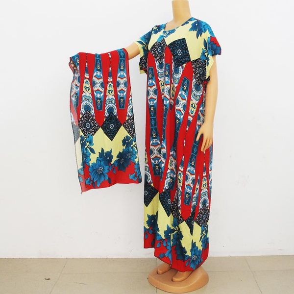 

ethnic clothing african dresses for women american european maxi dress, Red