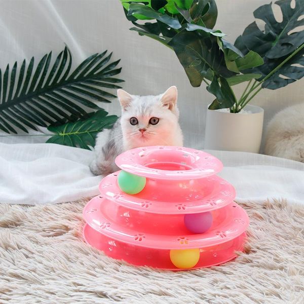 

cat toys funny for pet cats puppy interactive toy ball fun detachable