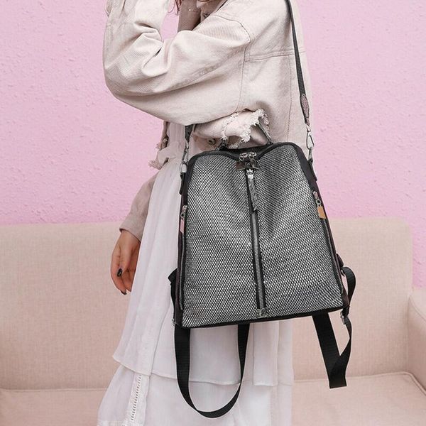 

backpack anti-theft women sequin fashion tote backpacks for teenage girls school shoulder bag bagpack