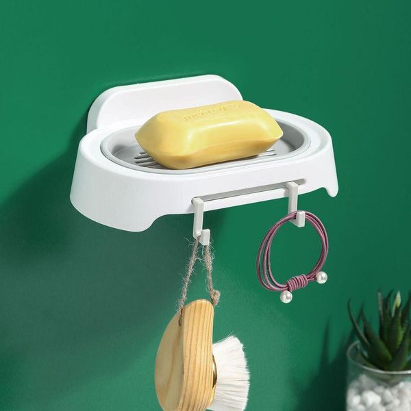 

bathroom storage & organization shower soap box dish plate tray holder rack wall accessories