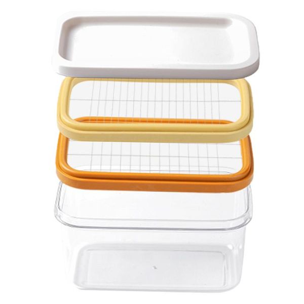 

dishes & plates no distortions, 1 lid, 2 cutting nets, lower storage tank