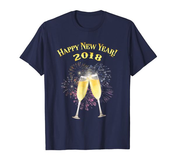 

happy new year t-shirt new years eve party, new 2018 t-shirt, White;black