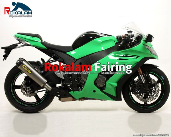 

for kawasaki ninja bodyworks cowling zx10r zx-10r zx 10r 2011 2012 2013 2014 2015 fairing kit motorcycle fairings (injection molding)