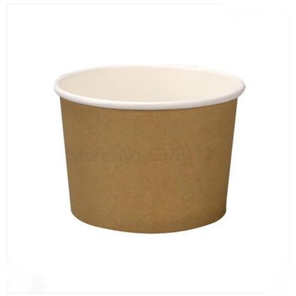

disposable cups & straws white ice cream cup party birthday favor 200ml 300ml pudding jelly dessert paper with lid takeaway package