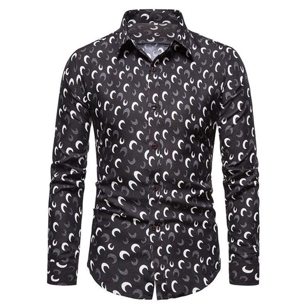 

men's casual shirts button long-sleeved lapel fashion loose cardigan shirt, White;black