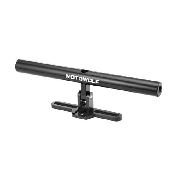 

handlebars universal motorcycle/scooter/sport-bike/cycle reinforced crossbar moto phone/gps/spotlight/headlights mounting bracket