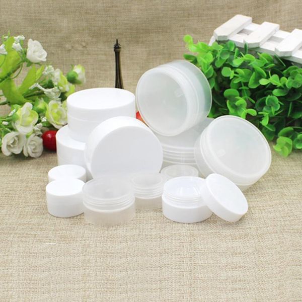 

storage bottles & jars 3g 5g 10g 30g 50g 100g face cream jar cosmetic container empty eyeshadow case makeup lip pot refillable concave