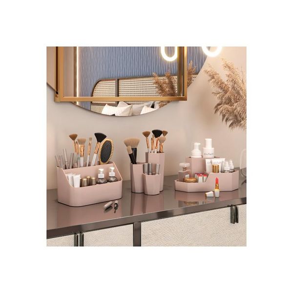 

storage boxes & bins cosmetic organizer set makeup bag 3 pcs large box jewelry sundries deskbathroom kitchen