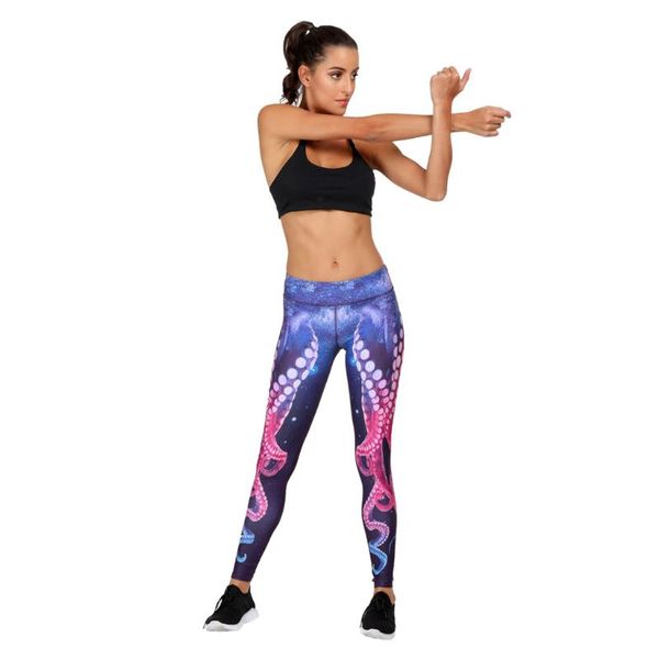 

women's yoga leggings fitness sports gym exercise running jogging pants, Black;blue