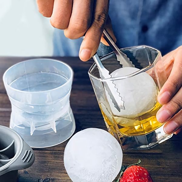 

Ice Ball Maker Mold Sphere for Whiskey Cocktail Frozen Clear Silicone Ice Cube Form Tray Mould Round Reusable Bar Kitchen Tools
