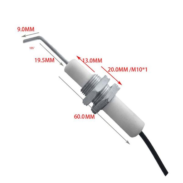 

tools & accessories universal 30cm piezo spark ignition set for heater radiator gas grill cooker bbq dsd666