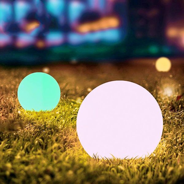 

lawn lamps remote control led garden ball lights outdoor waterproof lamp christmas wedding party holiday home indoor bar decoration