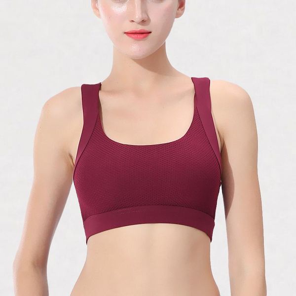 

cross back push up adjust seamless yoga bra outfit