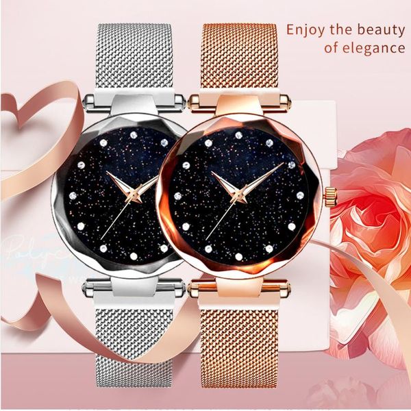 

wristwatches fashion mesh ladies watch women's watches minimalist style quartz relogio feminino saat for women clock #w, Slivery;brown