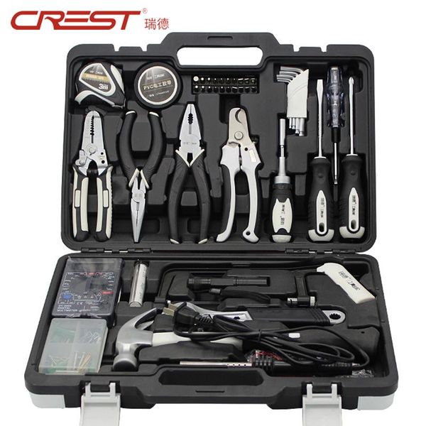 

tool organizers electrician plumber tools box portable wrench suitcase multifunction hardware cassetta attrezzi home repair de50gjx