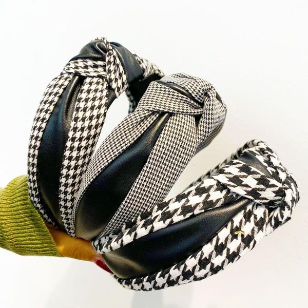 

hair accessories chenyan women printed headband fashion knot headbands girl lovely lattice hairband fg1914