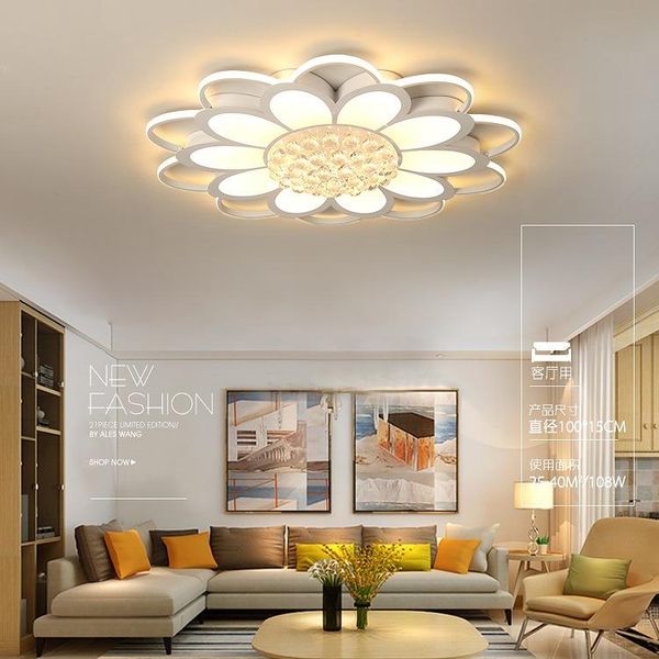 

ceiling lights modern luminaria led light living room ac85-265v bedside aluminum kitchen fixtures lamp