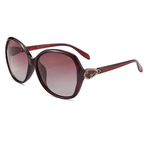 

sunglasses 2021 polarized women trendy 3154 retro big frame glasses, White;black