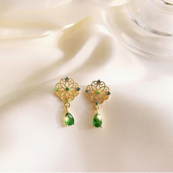 

stud women's earrings restoring ancient ways beautiful earring sets for women jewelry fashion female korean cherry, Golden;silver