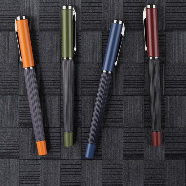 

fountain pens stationery supplies school student men writing pen ink metal office