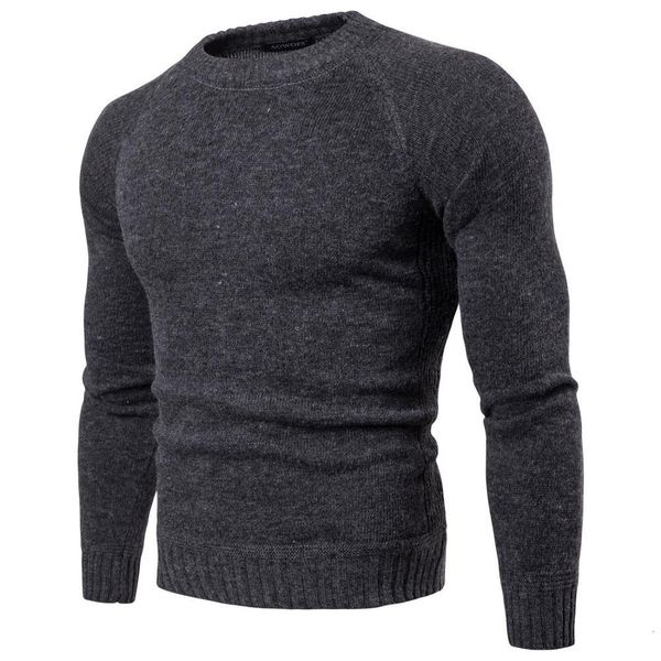 

men's sweaters 2021 man knitted autumn male sweaters pullovers knitting wool fine casual fit, White;black