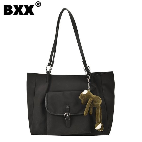 

evening bags [bxx] woman brand large capacity canvas commuter tote bag all-match crossbody shoulder fashion tide autumn 2021 gf1264