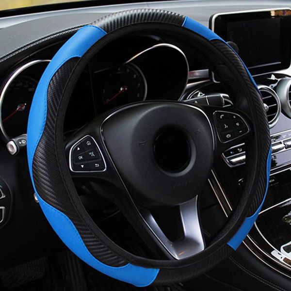 

steering wheel covers car cover thread replacement accessories elastic practical