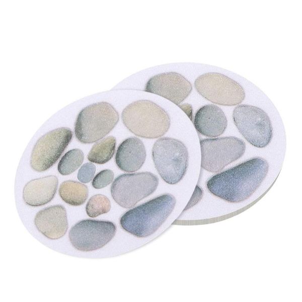 

bath mats 8pcs pvc round stairs safety self adhesive bathtub sticker mural diy shower treads home decor stones leaf decal kitchen non slip