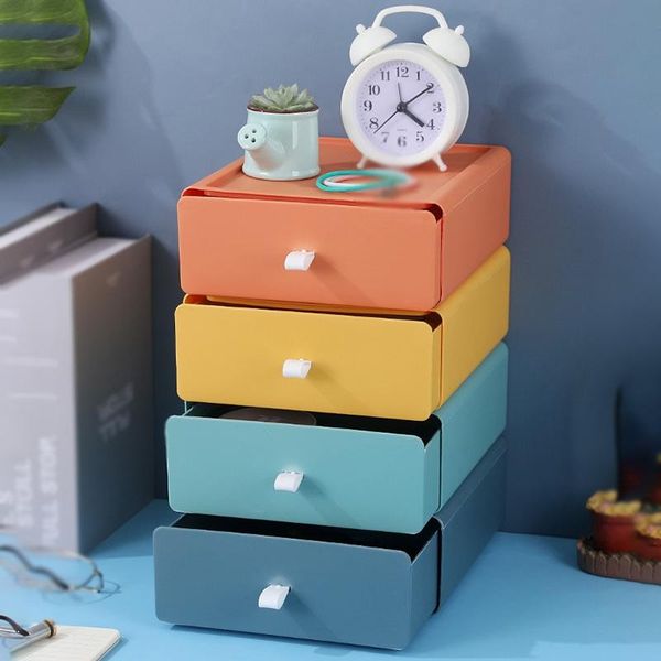 

storage boxes & bins cosmetics box drawers bedroom deskmake up organizer stackable household saver supplies