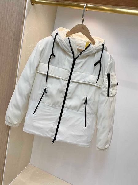 

thick down jacket men's short hooded to keep warm,xqnm724 3009, Black