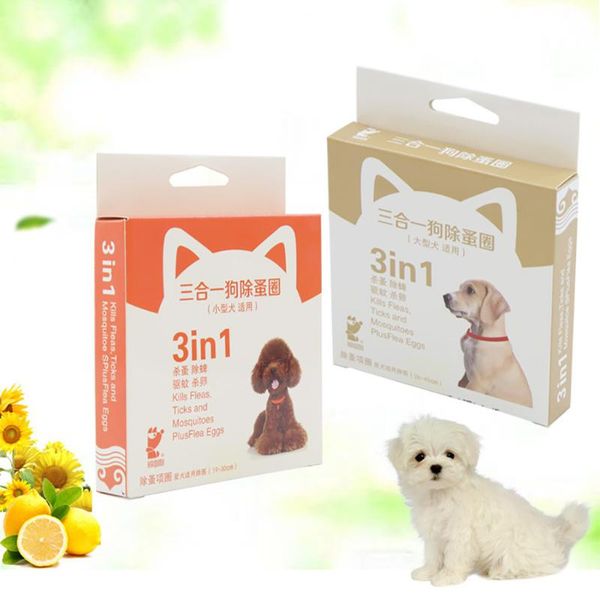 

flea and tick collar for cats dogs pets adjustable seresto lice nylons pet supplies summer product k626 dog collars & leashes