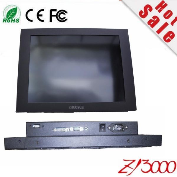 

sale car detector hmi stock 15 inch led display panel industrial touch monitor with touchscreen vga input accept to kiosk11