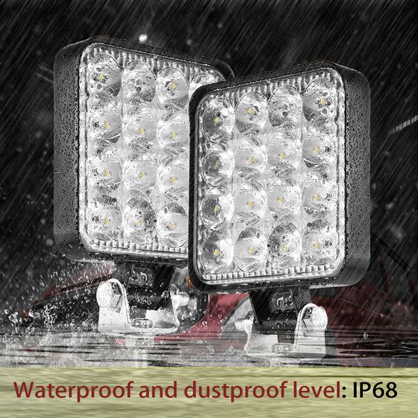 

led light bar square spotlight led work light 12v 24v offroad led light bar for truck offroad 4x4 4wd car suv atv tractor ip 67 car