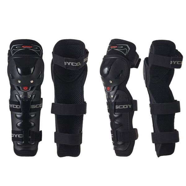 

motorcycle armor scoyco knee&elbow guard 4 pcs pp shell protection shin protector safe cycling racing extreme sport equipment k11h11-2