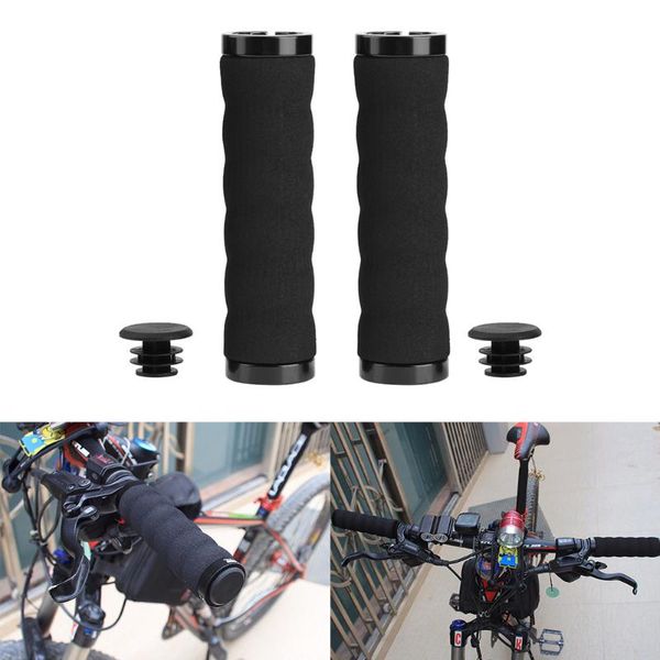 

bike handlebars &components 1 pair cover lock sponge mountain portable bicycle road handlebar anti-slip waterproof cycling elements