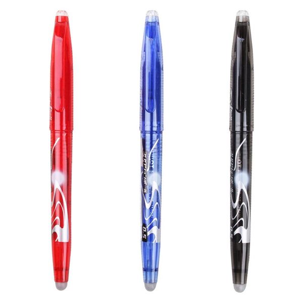 

gel pens easy erasable erases heat vanish pen office stationery friction fountain 0.5mm with eraser writing supplies