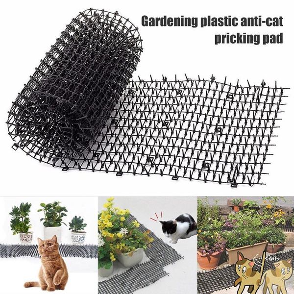 

cat carriers,crates & houses garden scat mats anti-cat prickle strips keep away safe plastic spike 2m-
