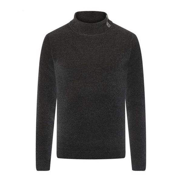 

new men's sweater letter embroidery knit winter fashion sweatshirt round neck v-neck long sleeve design asian size x-3xl v30, White;black