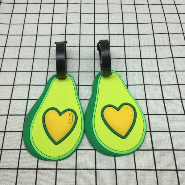 

toiletry kits cartoon creative silicone luggage tag suitcase id address holder boarding travel accessories