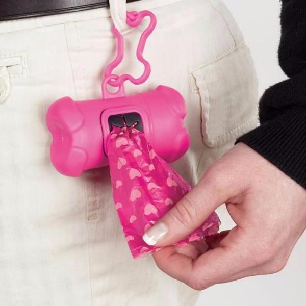 

dog travel & outdoors pet bags garbage clean dispenser box waste poop bag with printing doggy trash