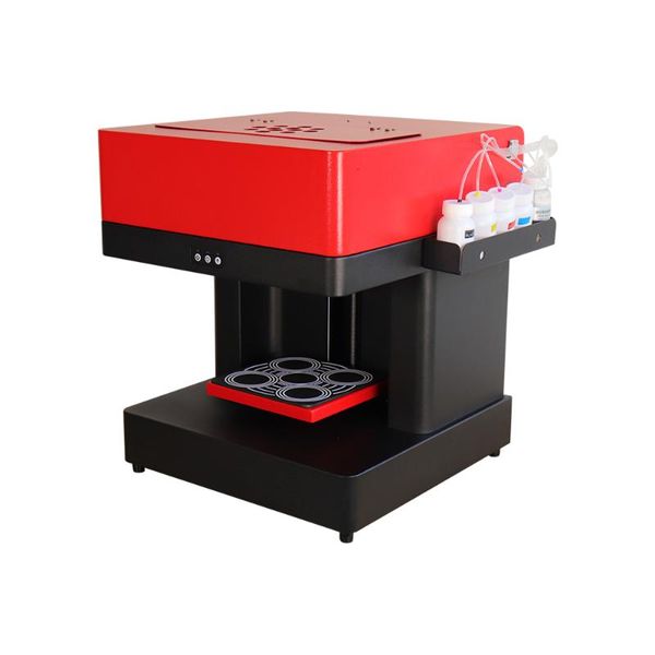 

printers upgraded coffee printer machine 4 cups for cake cappuccino selfie printing with ink cartridge