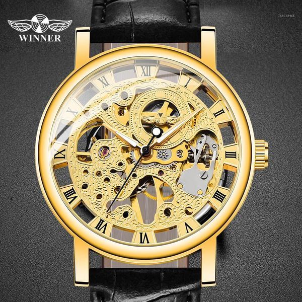 

men watches black gold male wristwatch hollow design relogio masculino business men's wristwatches, Slivery;brown