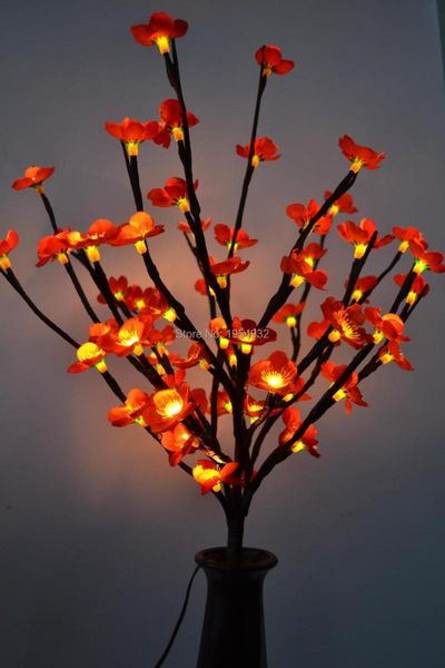 

decorative flowers & wreaths christmas decoration plum blossom branch light 20" 60 led holiday wedding table twig