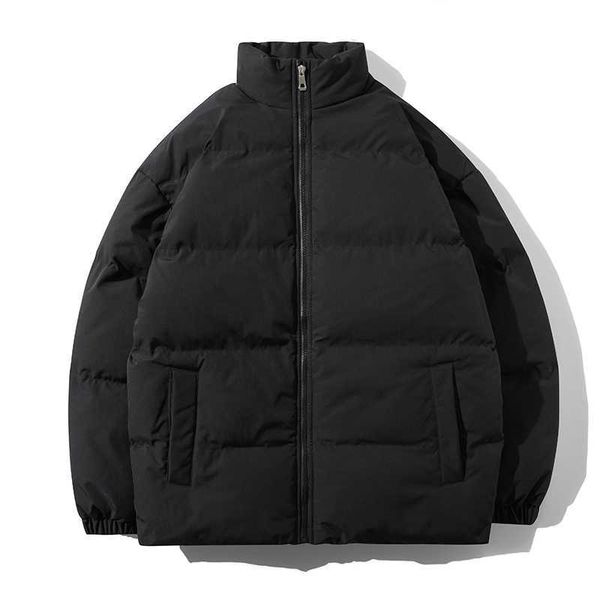 

solid bomber jacket men parka winter canada down rl s, Black