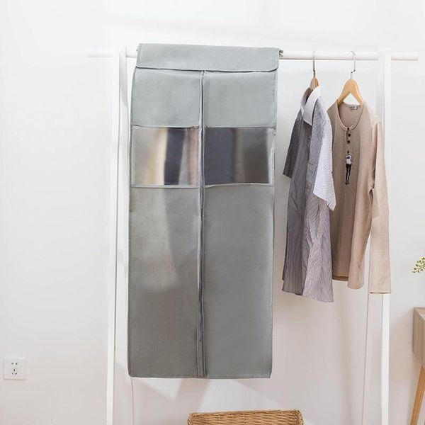 

clothing & wardrobe storage clothes hanging jacket dust cover bag mail #a