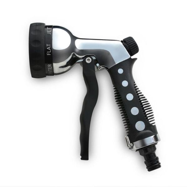 

watering equipments multifunctional car washing water gun metal 8-function adjustable galvanized alloy